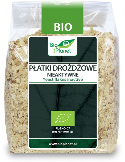 Płatki drożdżowe nieaktywne BIO 100g Bio Planet