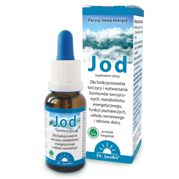 Jod (jodek potasu) 150mcg 20ml Dr Jacobs 