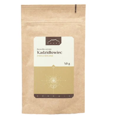 Kadzidłowiec (Boswellia serrata) kadzidło indyjskie mielone 50g Nanga