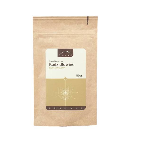 Kadzidłowiec (Boswellia serrata) kadzidło indyjskie mielone 50g Nanga