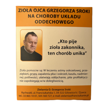 Zioła na choroby układu oddechowego Ojca Grzegorza Sroki