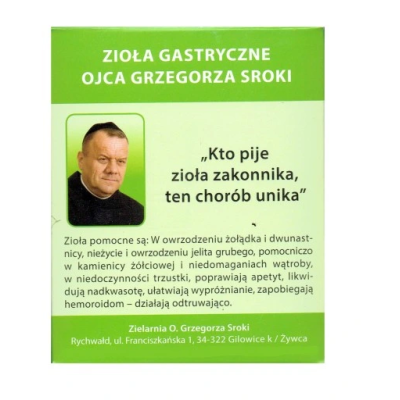 Zioła gastryczne Ojca Grzegorza Sroki