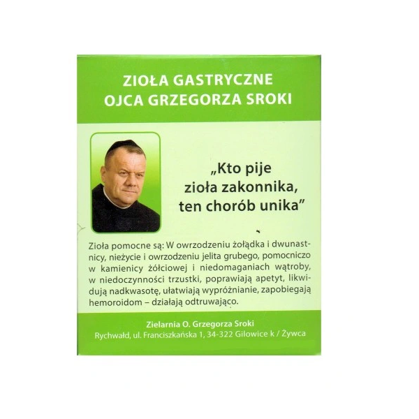 Zioła gastryczne Ojca Grzegorza Sroki