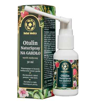 Otulin NaturSpray NA GARDŁO 30ml Herbal Pharmaceuticals