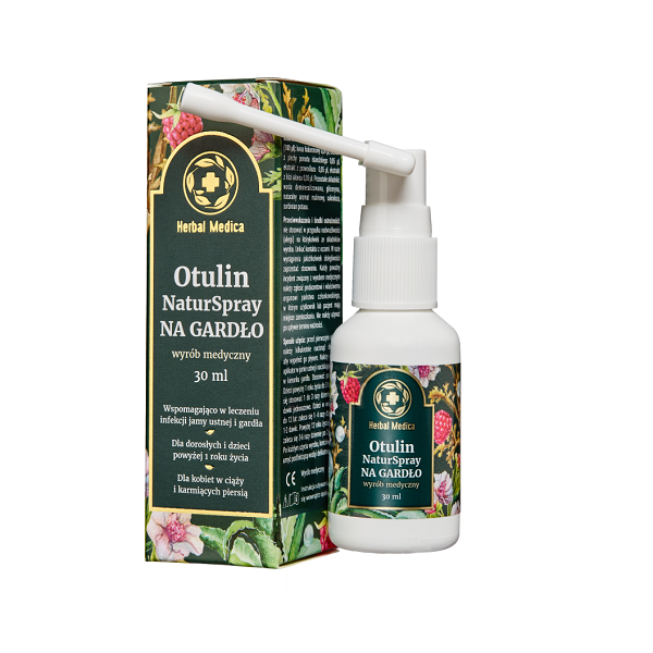 Otulin NaturSpray NA GARDŁO 30ml Herbal Pharmaceuticals