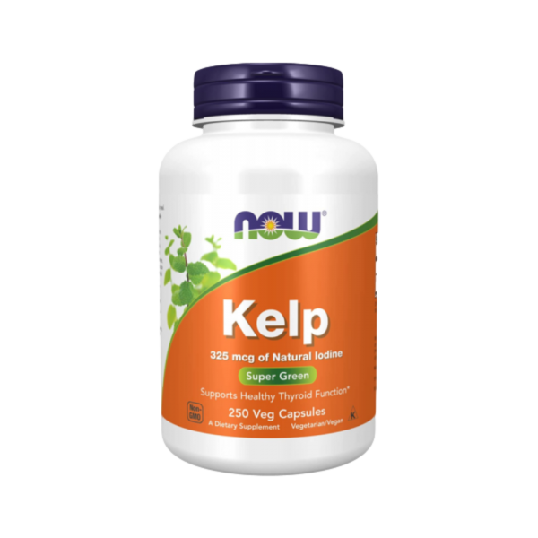 Kelp (jod) 325mcg 250kaps Now Foods