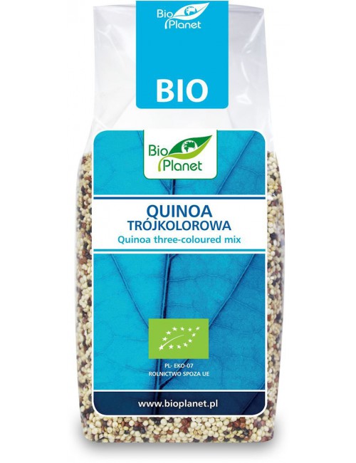 QUINOA TRÓJKOLOROWA BIO 500 g - BIO PLANET