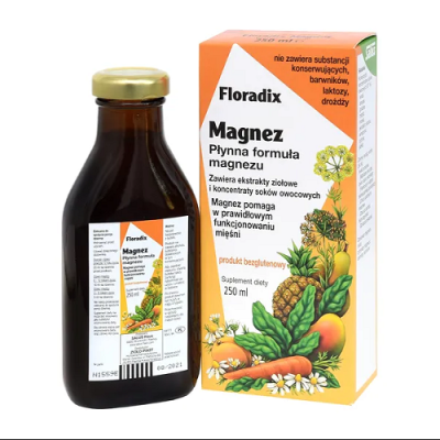 Magnez 250ml Floradix