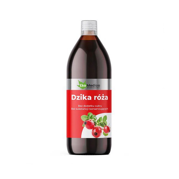 Dzika róża sok 0,5l EkaMedica