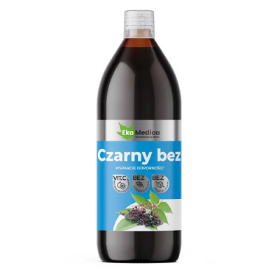 Czarny bez sok NFC 0,5l EkaMedica