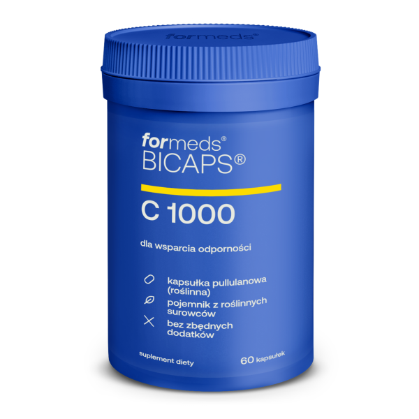 Witamina C 1000 60kaps Bicaps