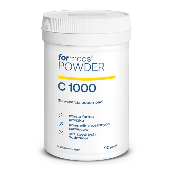 F-VIT C 1000 Witamina C 1000mg 90 porcji 90g ForMeds