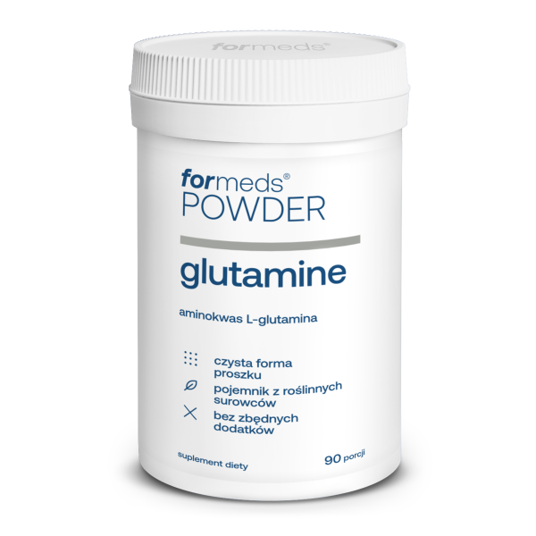 F-Glutamine L-Glutamina Proszek 90 porcji 63g ForMeds
