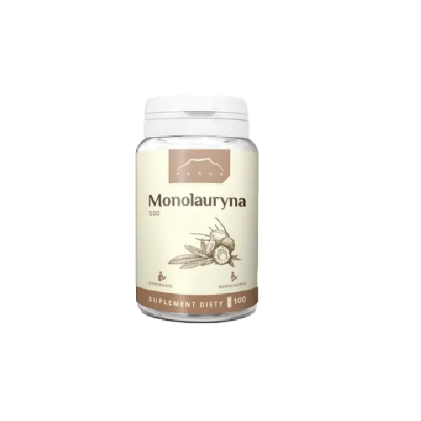 Monolauryna (Monolaurynian glicerolu) 500mg 100kaps Nanga