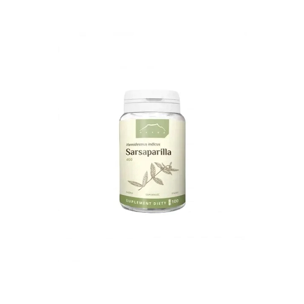 Sarsaparilla kolcorośl 400mg 100kaps Nanga