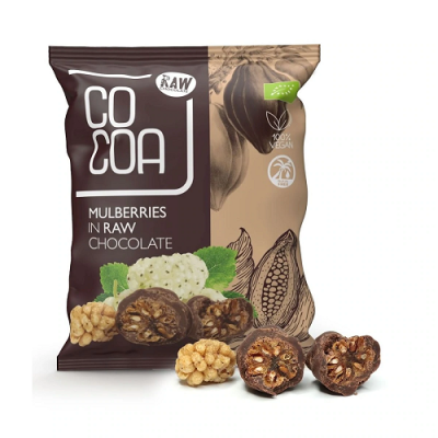 MORWA TURECKA W SUROWEJ CZEKOLADZIE BIO 70 g - COCOA