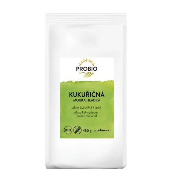 MĄKA KUKURYDZIANA BEZGLUTENOWA BIO 450 g - PROBIO