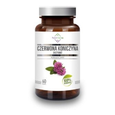 Czerwona koniczyna 600mg 60kaps Soul Farm