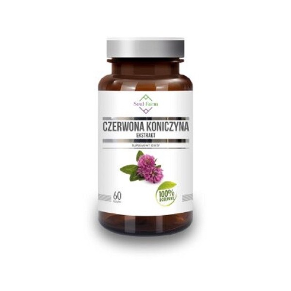 Czerwona koniczyna 600mg 60kaps Soul Farm