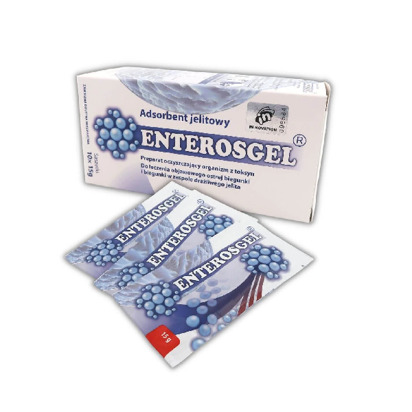 Enterosgel saszetki 10x15g In Novation