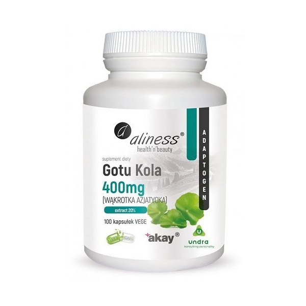 Gotu Kola 400mg 100kaps Aliness