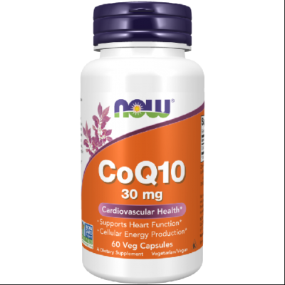 Koenzym Q10 (ubichinon) CoQ10 30mg 60kaps Now Foods Koenzym Q10 (ubichinon) CoQ10 30mg 60kaps Now Foods