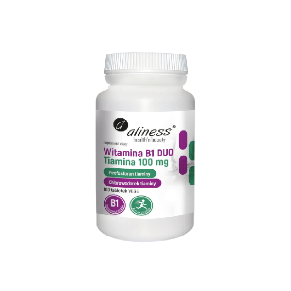Witamina B1 DUO 100mg Aliness