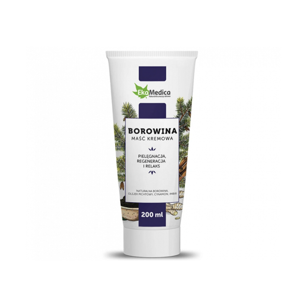 Maść kremowa borowinowa 200ml EkaMedica