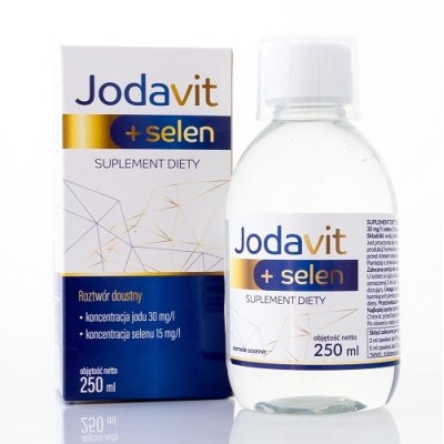Jodavit jod + selen suplement 250ml Jodavita