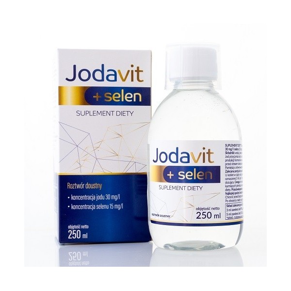 Jodavit jod + selen suplement 250ml Jodavita