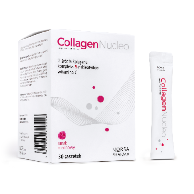 Collagen Nucleo smak malinowy 30sasz Norsa Pharma Collagen Nucleo smak malinowy 30sasz Norsa Pharma