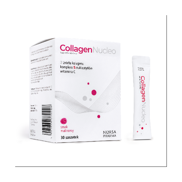 Collagen Nucleo smak malinowy 30sasz Norsa Pharma