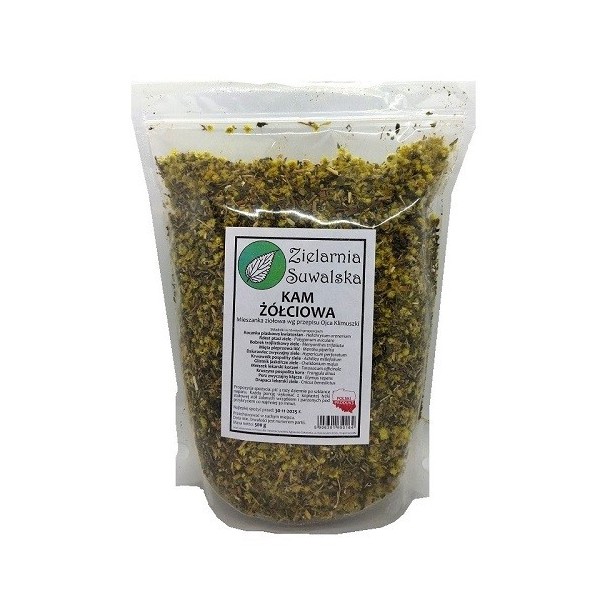 Mieszanka ziołowa Kamica żołciowa 500g Zielarnia Suwalska
