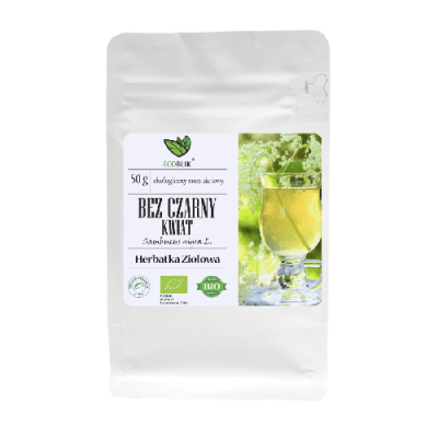 Bez czarny kwiat EKO 50g EcoBlik Bez czarny kwiat EKO 50g EcoBlik