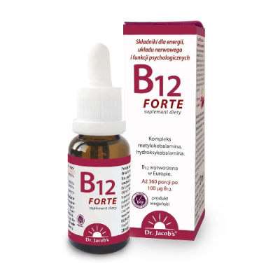 Witamina B12 Fosfolipidy Forte 20ml Dr Jacobs Witamina B12 Fosfolipidy Forte 20ml Dr Jacobs