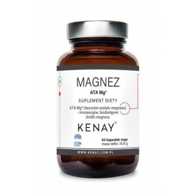 Taurynian acetylu magnezu ATA Mg 60kaps Kenay