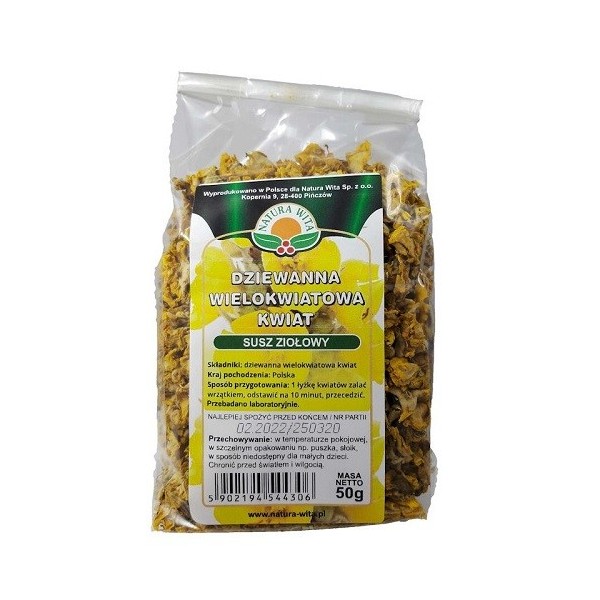 Dziewanna kwiat 50g Natura Wita