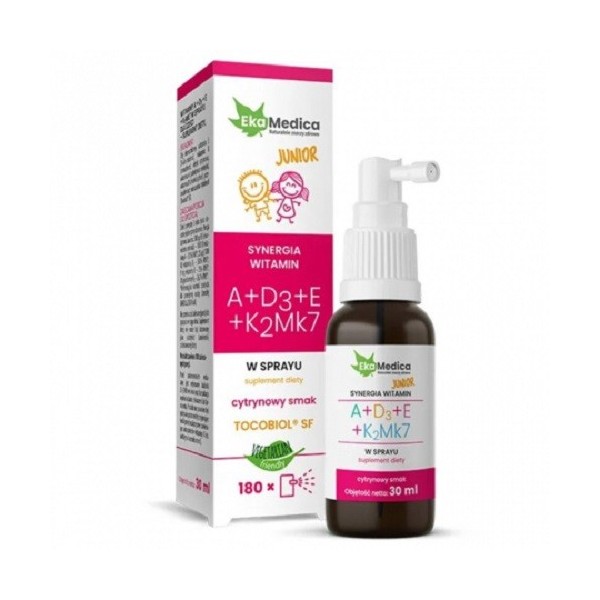 Witaminy Junior ADEK 30ml krople EkaMedica