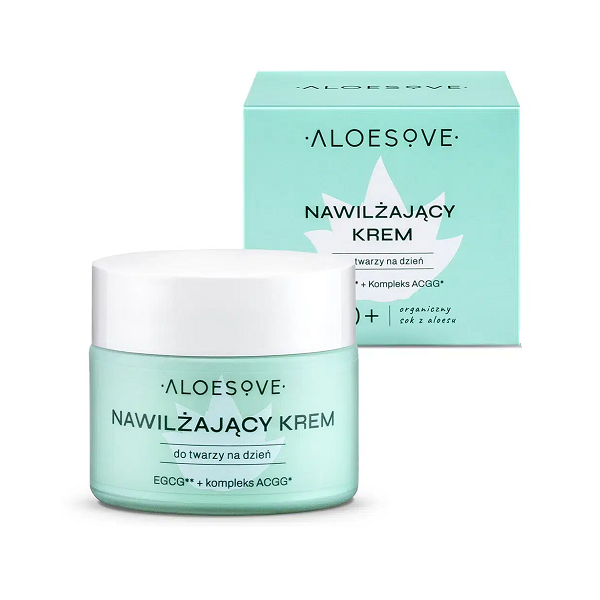 ALOESOVE Nawilżający krem do twarzy na dzień 50ml
