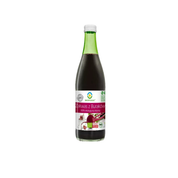 ZAKWAS Z BURAKÓW KISZONYCH BEZGLUTENOWY BIO 500 ml - BIOFOOD