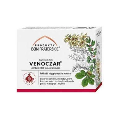 Venoczar 60tabl Produkty Bonifraterskie Venoczar 60tabl Produkty Bonifraterskie