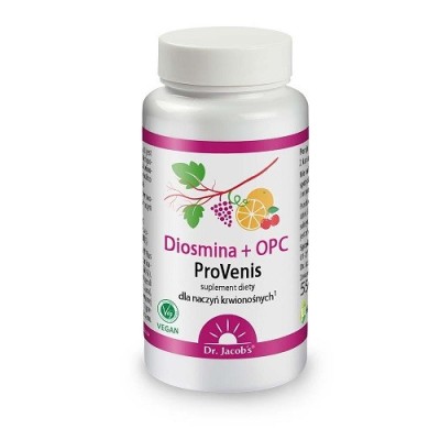 Diosmina + OPC ProVenis 90 kapsułek Dr. Jacob's Diosmina + OPC ProVenis 90 kapsułek Dr. Jacob's