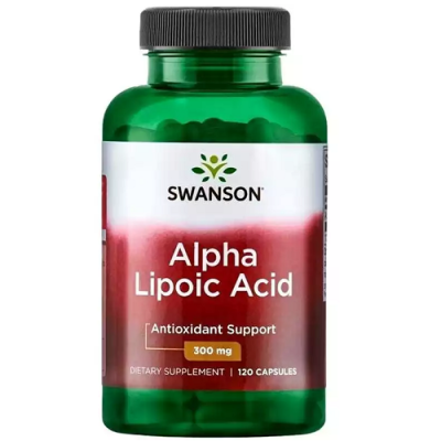 Kwas Alfa Liponowy (Alpha Lipoic Acid) 300mg 60kaps Swanson