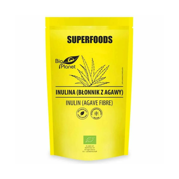 INULINA (BŁONNIK Z AGAWY) BIO 250 g - BIO PLANET
