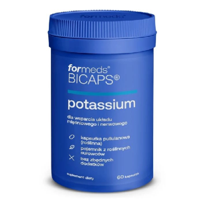 Potas (cytrynian potasu) 60kaps Bicaps