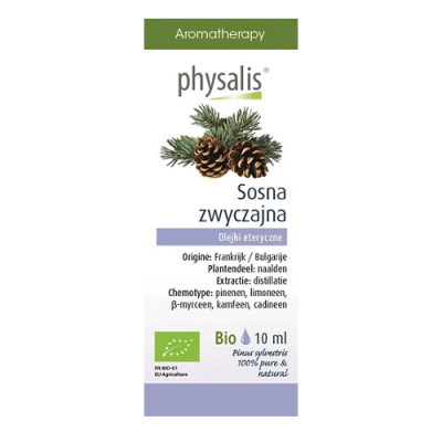 OLEJEK ETERYCZNY SOSNA ZWYCZAJNA BIO 10 ml - PHYSALIS