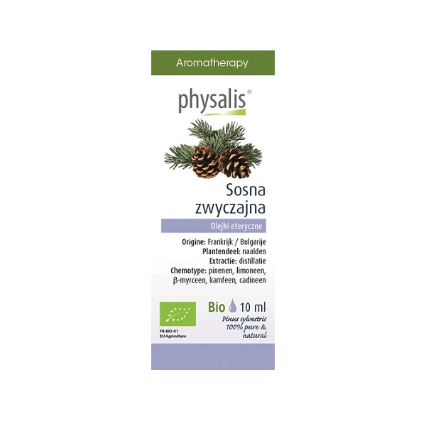 OLEJEK ETERYCZNY SOSNA ZWYCZAJNA BIO 10 ml - PHYSALIS