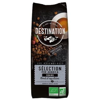 KAWA ZIARNISTA ARABICA 100 % SELECTION BIO 250 g - DESTINATION KAWA ZIARNISTA ARABICA 100 % SELECTION BIO 250 g - DESTINATION
