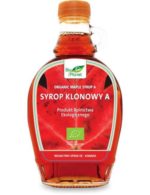 Syrop klonowy C bezglutenowy BIO 250ml Bio Planet