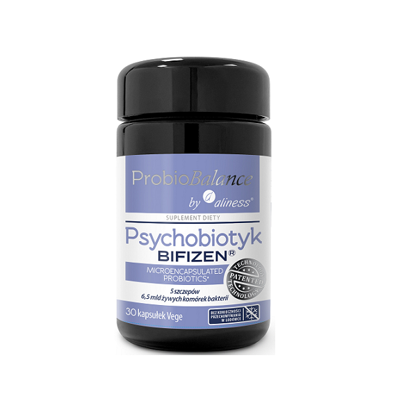Probiobalance Psychobiotyk BIFIZEN 6,5 mld x 30kaps vege Aliness